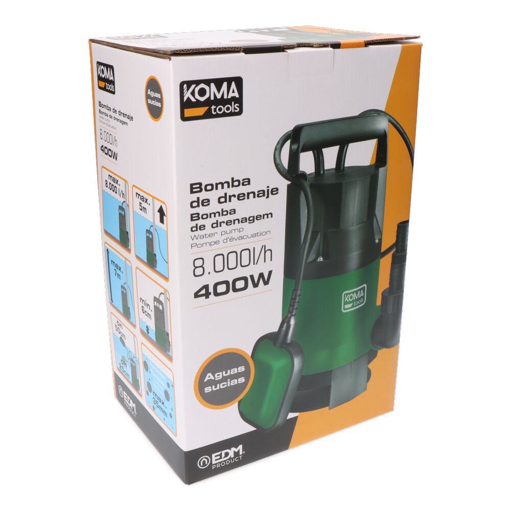 Bomba de Drenagem para Água Suja BAS-400 - Image 4