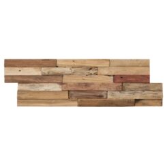 Painel decorativo Teca Retângulos 02 - 55x18cm