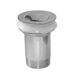 Valvula cromada para lavatório e bidé Clic Clac 1 1/4"