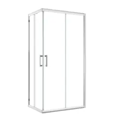 Resguardo de duche angular 2PF + 2 PC, 1200x800x1950x6mm - SGL 3002HK