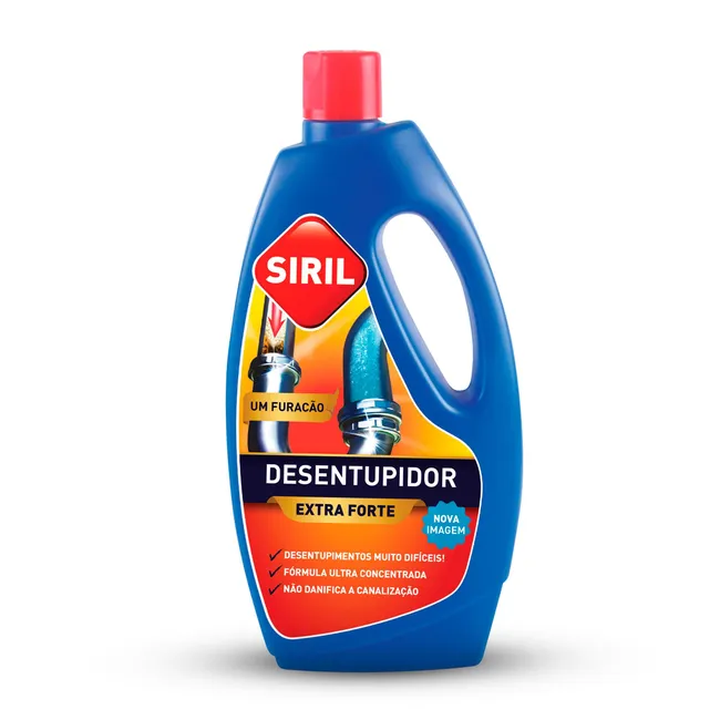Siril - Desentupidor de Canos - Extra Forte 1Lt