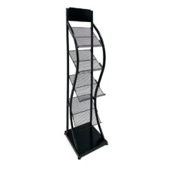Porta-revistas COR preto 31 x 31 x 144 cm