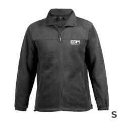 Casaco polar fleece 280g/m² com ziper tamanho-s