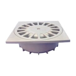 Sifão vertical PVC T-88, 250 x 250 x 70 mm / Ø110 - 90 mm