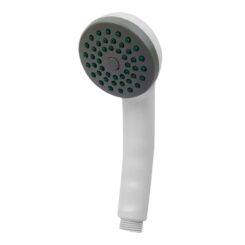 EDM Puxador de chuveiro anti-calcário branco