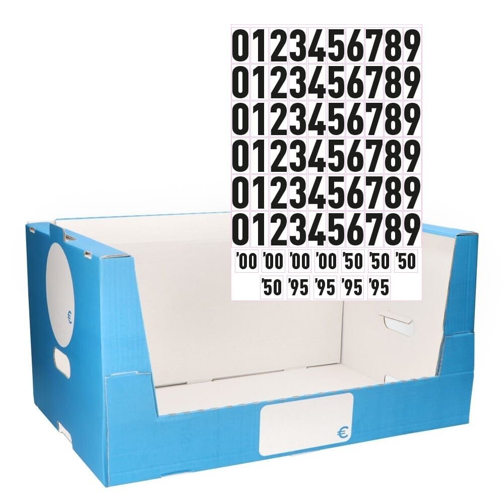 Caixa empilhável aberta 590X390X300mm EDM