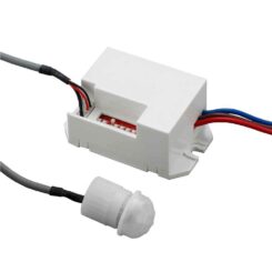 EDM Detector de movimento embutido com ajuste de tempo e luz edm