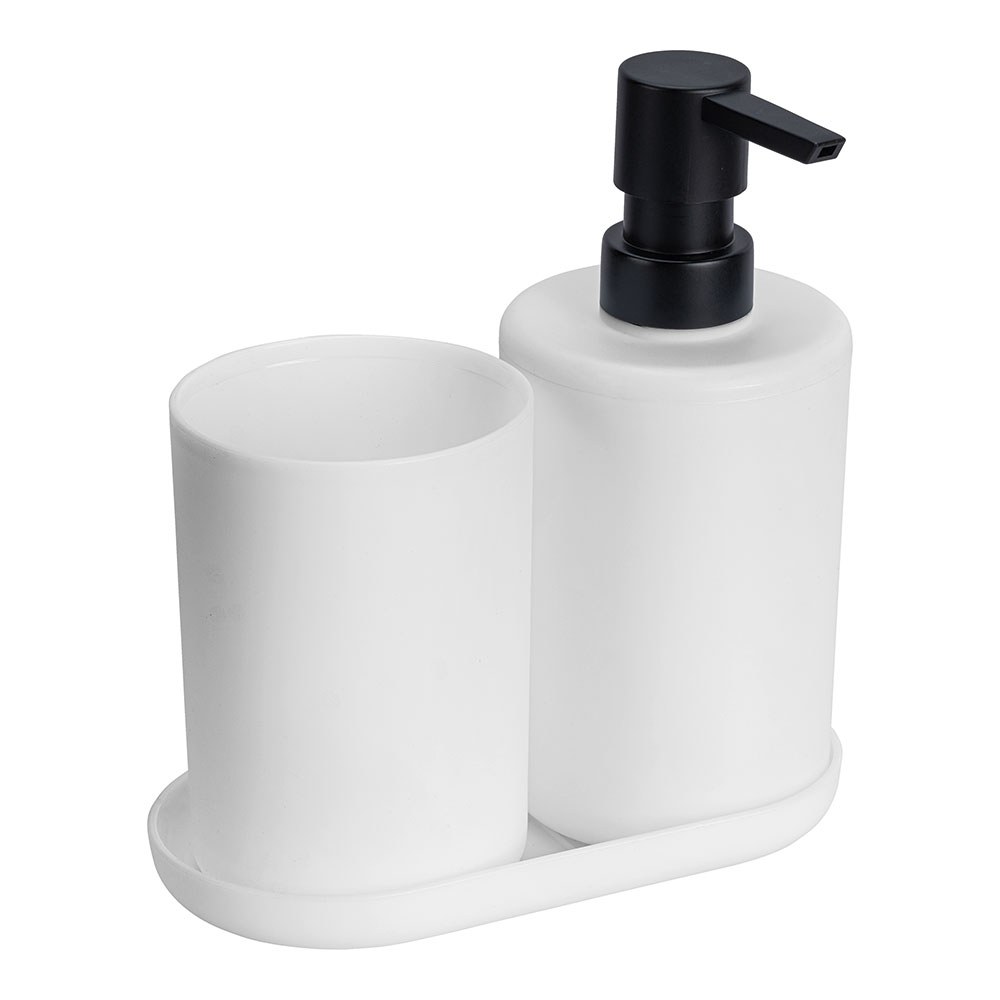 Conjunto de banheiro, fano, branco, 3 peças