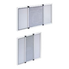 Mosquiteiro com armação extensível, branco, 50-92 x 40 cm