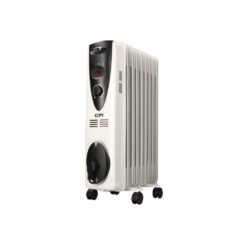 EDM Radiador a óleo de 2.000 w com 9 elementos