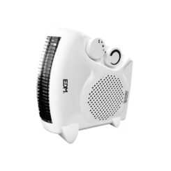 EDM Aquecedor compacto vertical/horizontal 2 em 1 1.000 - 2.000 w branco
