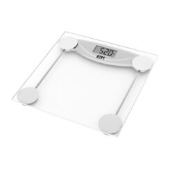 EDM Balança de banheiro digital transparente máximo 180 kg