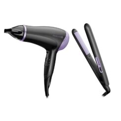 Secador + alisador de cabelo style essentials
