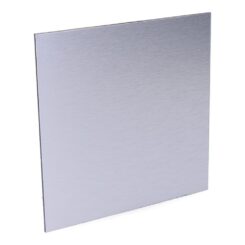 Tampa 175 x 175mm alumínio escovado cinza para extrator 08413 ø10cm edm