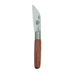 Navalha corte reta em aço inoxidável nº 4, lâmina 5 cm