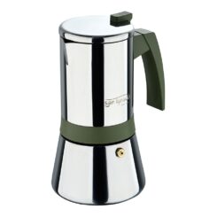 Cafeteira em aço inox, expert, 9 xícaras, ø12,5 x 22,5 cm
