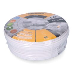 Cabo coaxial blindado RG6 euro/m