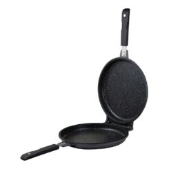 Frigideira dupla de alumínio forjado Polaris ind ø26 cm