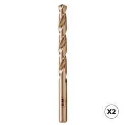 Broca DIN338 hss-co retificada Ø2,00 mm, 2 un
