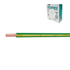 Cablecillo h07z1-k(as) 6,0 mm² amarillo/verde euro/m