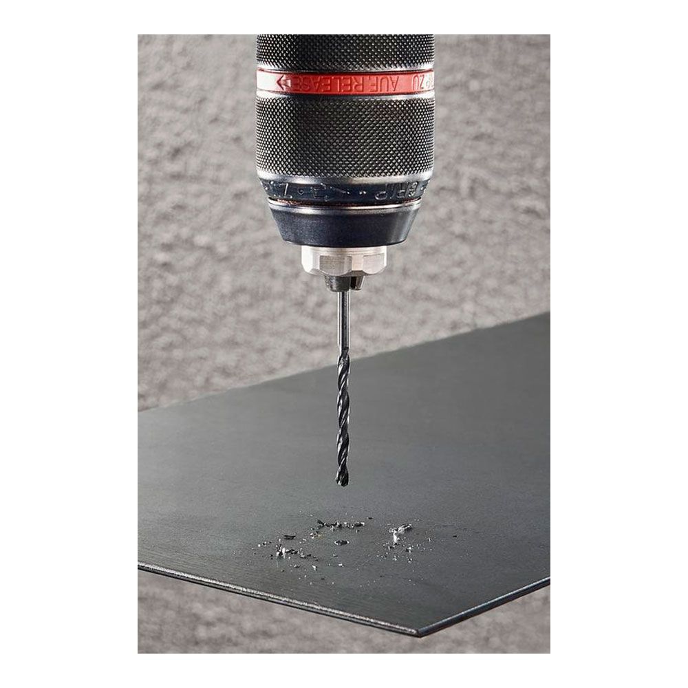 Broca de metal HSS, forjamento por laminação, Ø1,00 x 34 mm, 3 unid. - Image 2
