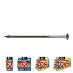 Caixa 500 unid. pontas CP Ø2,5x30mm din/ref CPQ aço zincado 92530CPQ celo