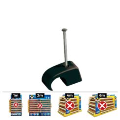 Caixa 200 unidades. medidor plastigrap multidi mplg 4-6 mm. COR preta