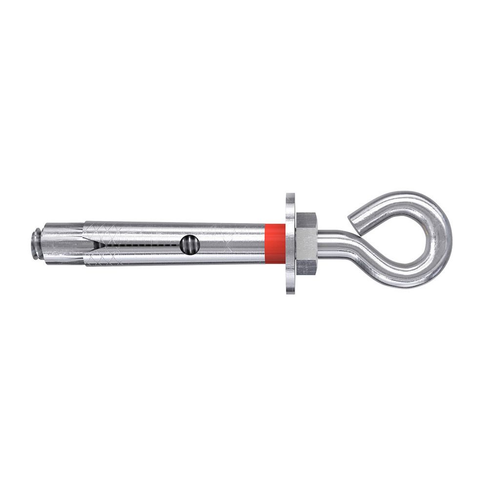 Saco 4 buchas metálicas FSL 10 acabamento camarão fechado M8x60mm 98456 fischer