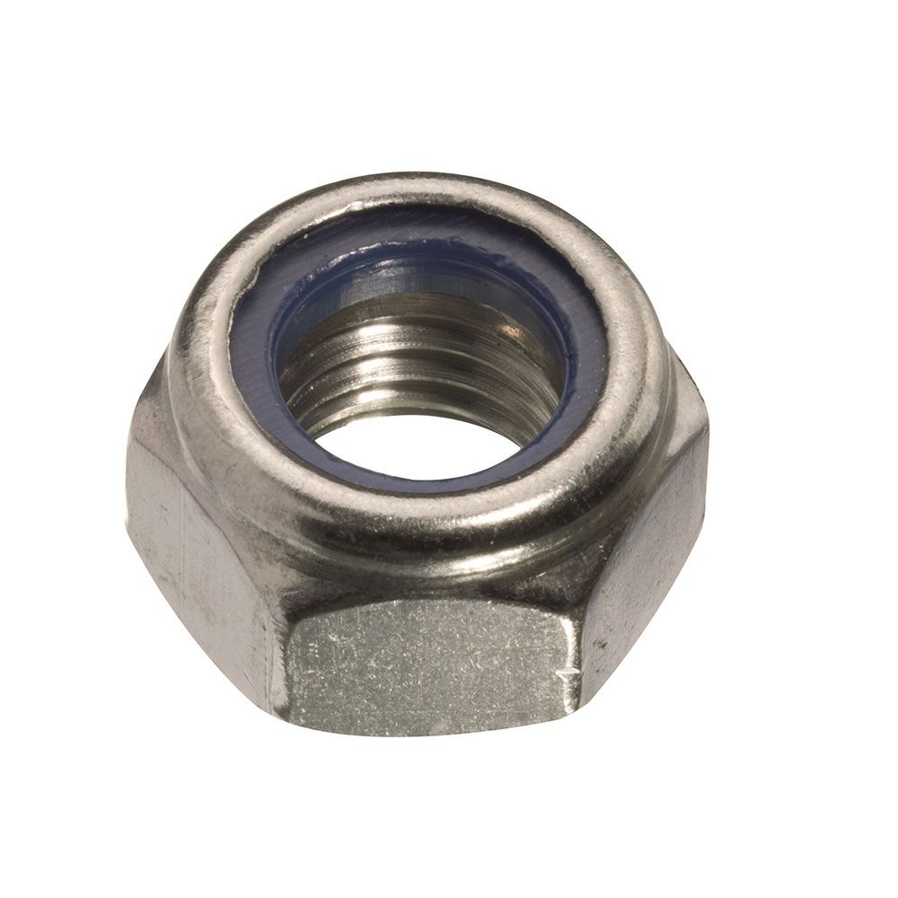 Caixa m 50 unid. porca auto-bloqueio zinco m 5 fadix - Image 2