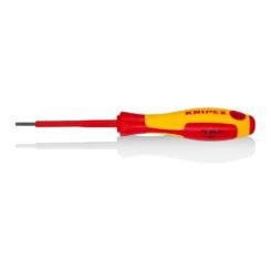 KNIPEX Chave de fenda de ponta plana 177 x 24 x 24 mm