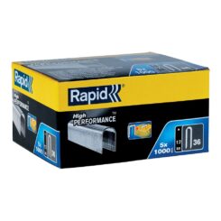 Grapas para cable 36 12 mm. 5 x 1000 uds, 5000 uds
