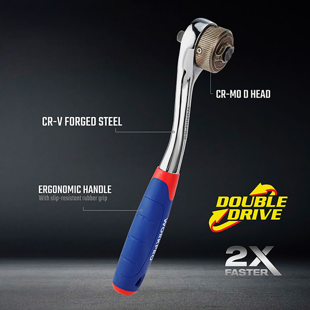 Chave catraca de acionamento duplo de 3/8 polegadas - Image 7