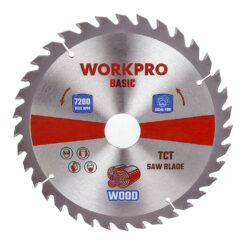 Lâmina de serra circular TCT para madeira, básica, Ø150 x 22,2 mm x 48 dentes