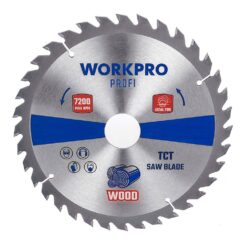 Lâmina de serra circular TCT para madeira, profissional, Ø165 x 20 mm x 48 dentes