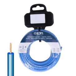 EDM Enrolador de cabo h07z1-k 2,50 mm² azul, 15 m
