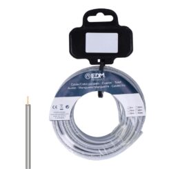 Carretel de cabo H07Z1-K 2,50 mm² cinzento, 15 m
