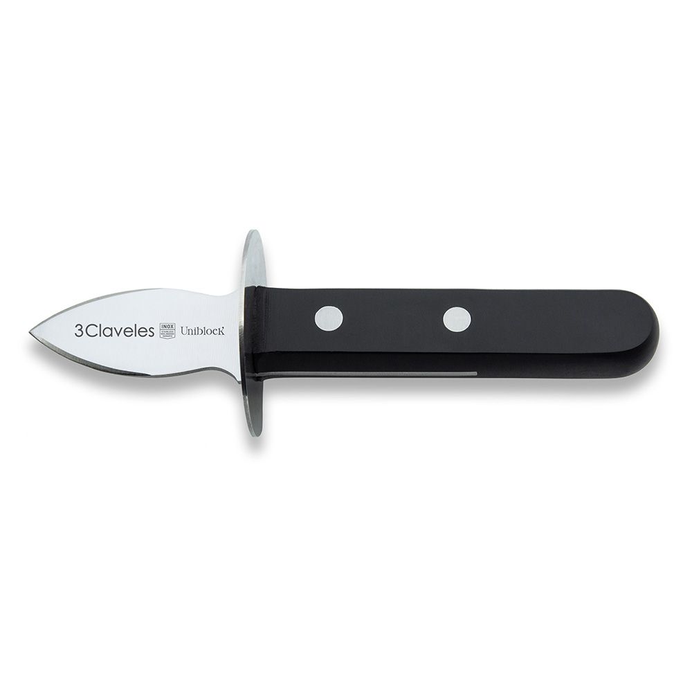 Faca abre ostras em INOX com cabo POM, 5 cm
