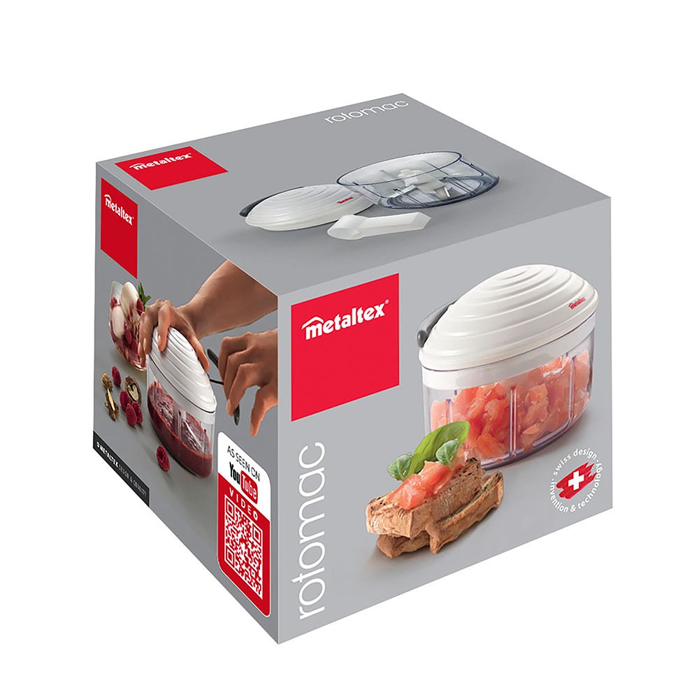 Picadora de legumes giratória manual, rotomac, 500 ml, Ø12 x 11 cm - Image 4
