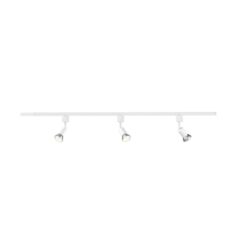 Sistema de riel easylink 3 proyectores, tobia, 5 w, blanco