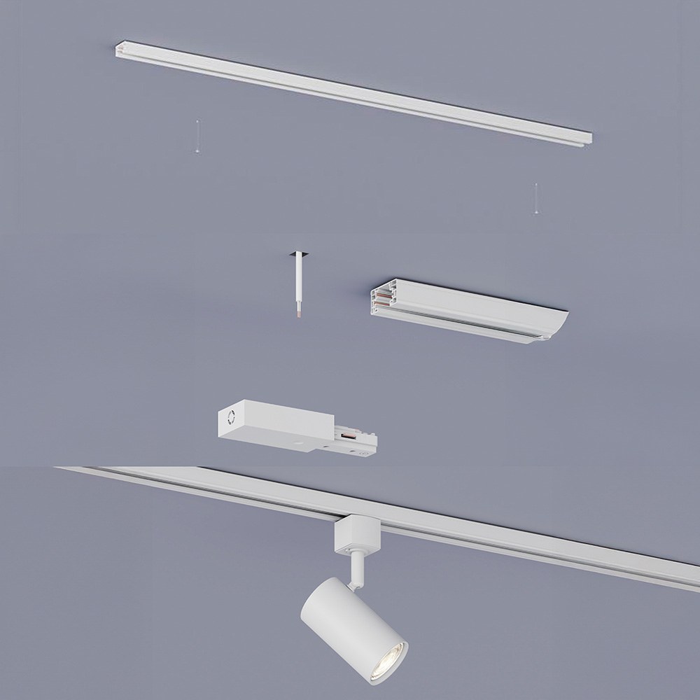 Sistema de trilho easylink 3 projetores, zilo, 5 W, branco - Image 6