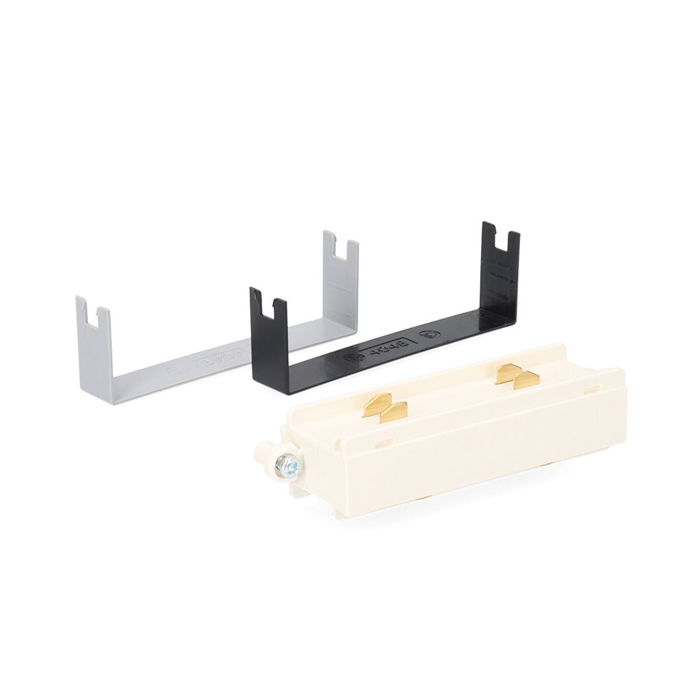União lineal RT branco preto cinzento velum