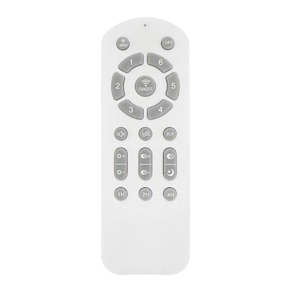 Ventoinha de teto LED 3 páss retráteis moss mini 46 W 5520 LM níquel, pás Ø92 cm, aplique Ø39 cm, altura 32 - 42 cm - Image 3