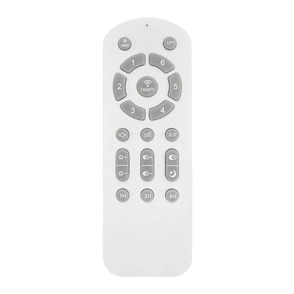 Ventilador teto, LED 3CCT, pás retrácteis, milky S ECO, 39 W, 3822 LM, branco, Ø92 cm, plafon Ø39 cm, altura 32 - 42 cm - Image 4