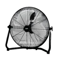 EDM Ventilador de piso industrial. cor preta 120w, 64,9 db, lâminas ø50 x 58 cm
