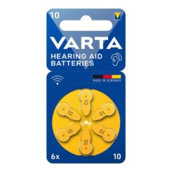 Bateria para aparelhos auditivos varta baterias para aparelhos auditivos 10 (blister 6 unidades)
