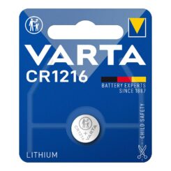 VARTA Blister de célula botão de micro lítio cr1216 3 v ø12,5 x 1,6 mm