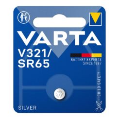 Pilha silver SR65 - V321 1,55 V Ø6,8 x 1,65 mm blister