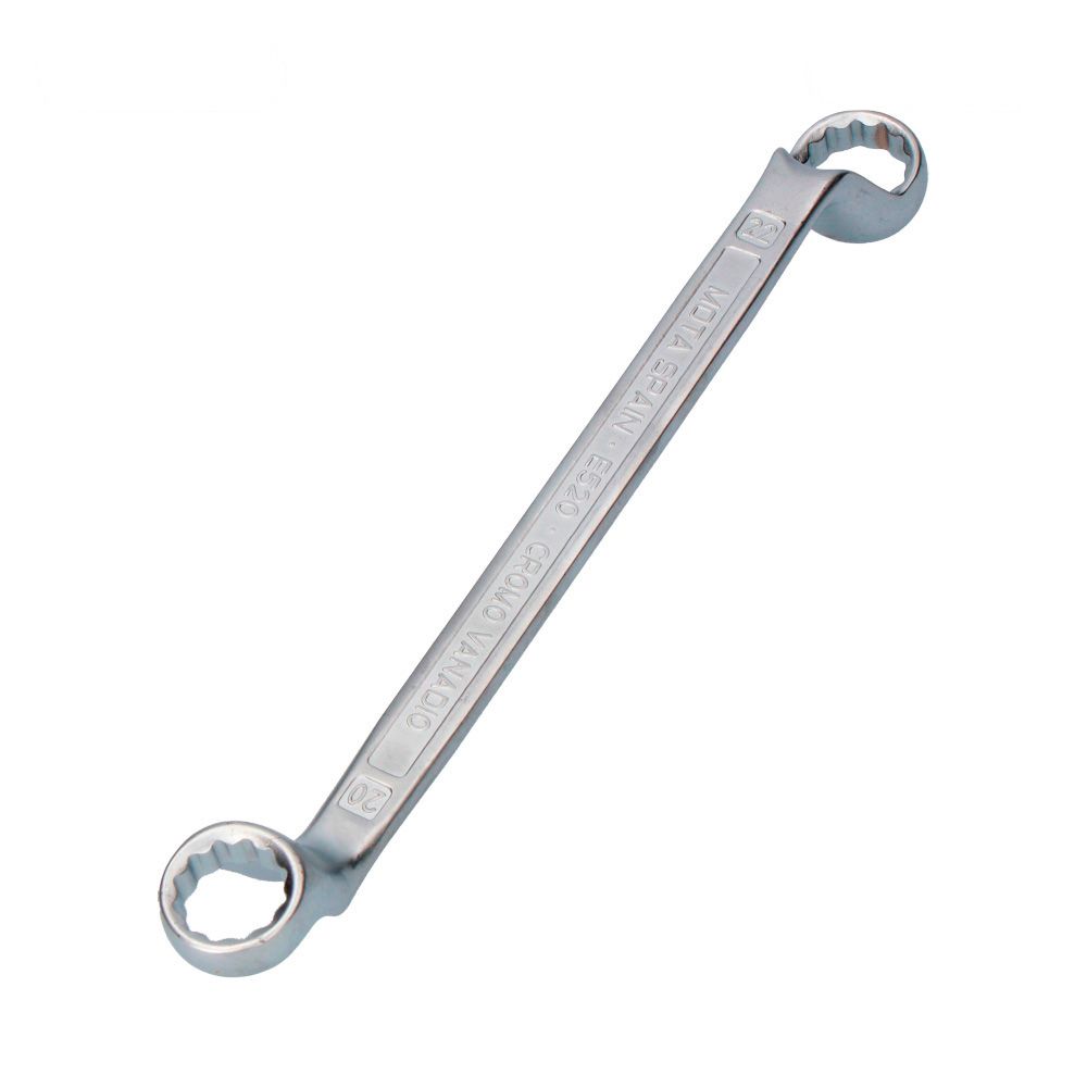 Chave estriada curvada de 25 x 28 mm