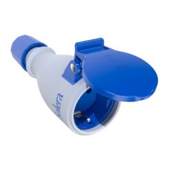 Base móvel bipolar com t/t lateral de 16 a 250 v, elastômero branco