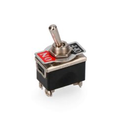 Interruptor bipolar alavanca metálica 10A 250V
